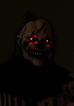 Animated Creepy Killer Circus Clown Decoration -Halloween Decoration Store killer circus clown decoration alt 2