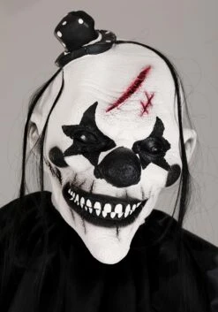 Animated Creepy Killer Circus Clown Decoration -Halloween Decoration Store killer circus clown decoration alt 3