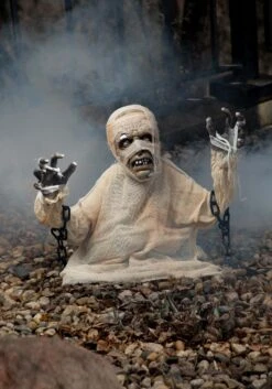 Life-Size Animated Groundbreaker Mummy Decoration