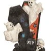 Ghost In Coffin Light Up Decorative Figure