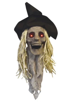 Scarecrow Head Light Up Decoration