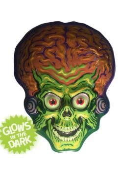 Mars Attacks Martian Invader Vacuform Mask 23" Wall Hanger Decor