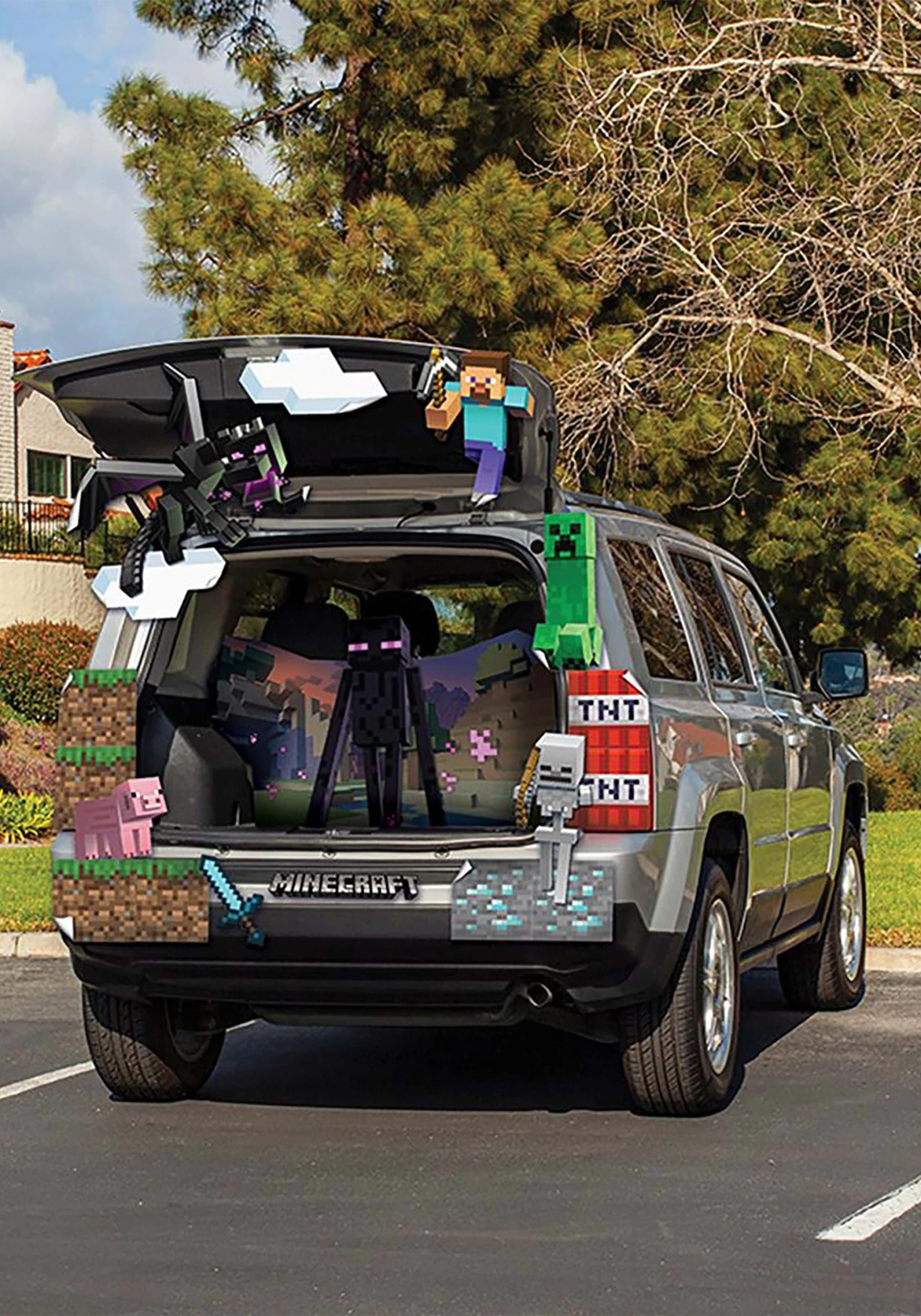 Disguise Minecraft Treat Your Trunk Decoration Kit 1 Disguise Minecraft Treat Your Trunk Decoration Kit