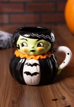 Johanna Parker Mr. And Mrs. Frank Frankenstein Mugs -Halloween Decoration Store mr mrs frank frankenstein mugs alt 2