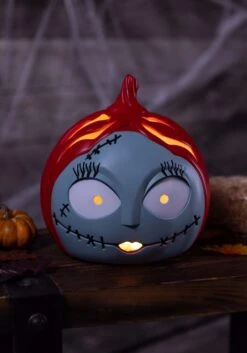 Sally From Nightmare Before Christmas Light Up Pumpkin Decoration -Halloween Decoration Store nightmare before christmas sally light up pumpkin decoration 1