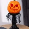 Pumpkin Lamp With Light & Sound Decoration