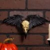 Ravenger Raven Skull Wall Decoration