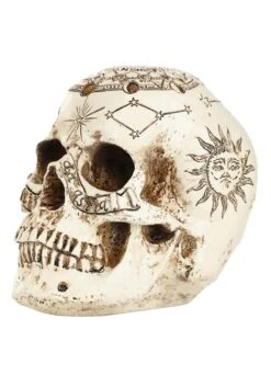 Set Of 2 Lighted 6-Inch Celestial Skulls Decoration 9 Set Of 2 Lighted 6-Inch Celestial Skulls Decoration -Halloween Decoration Store set of 2 6 inch lighted celestial skulls alt 2
