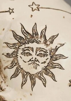 Set Of 2 Lighted 6-Inch Celestial Skulls Decoration 12 Set Of 2 Lighted 6-Inch Celestial Skulls Decoration -Halloween Decoration Store set of 2 6 inch lighted celestial skulls alt 5