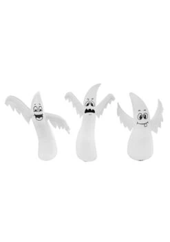 Set Of 3 Small, Medium, & Large Inflatable Halloween Ghosts Decoration 13 Set Of 3 Small, Medium, & Large Inflatable Halloween Ghosts Decoration -Halloween Decoration Store set of 3 small medium large inflatable ghosts prop alt 5