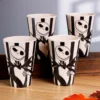 Set Of 4 Disney Nightmare Before Christmas Jack Striped Tumblers