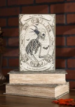 Set Of Three Fright Night 9" Book Boxes Decoration -Halloween Decoration Store set of three 9 fright night book boxes alt 5