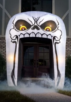 Skull Inflatable Archway Halloween Decoration