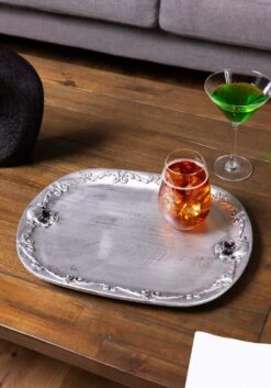 Skull Platter Serving Tray Decoration