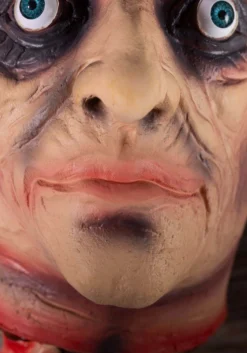 Large Open Eye Cut Off Head -Halloween Decoration Store staring severed head alt 3