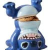 Stitch Handstand Ceramic Cookie Jar