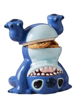 Stitch Handstand Ceramic Cookie Jar