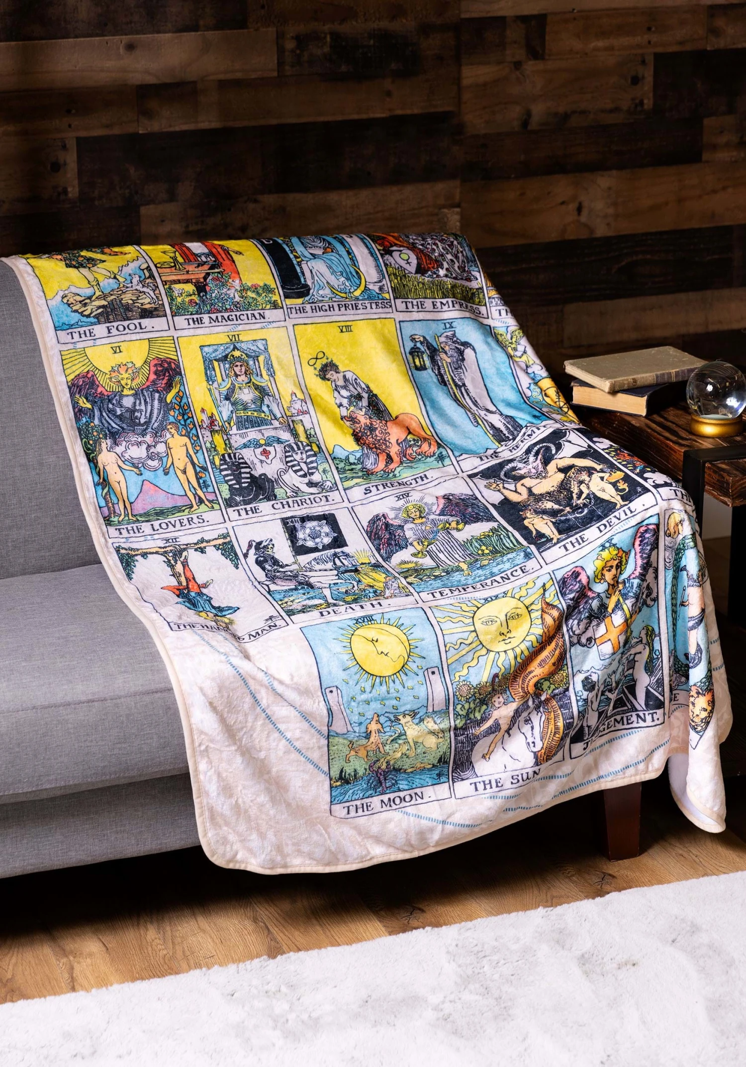 Tarot Cards Comfy Throw Blanket 1 Tarot Cards Comfy Throw Blanket