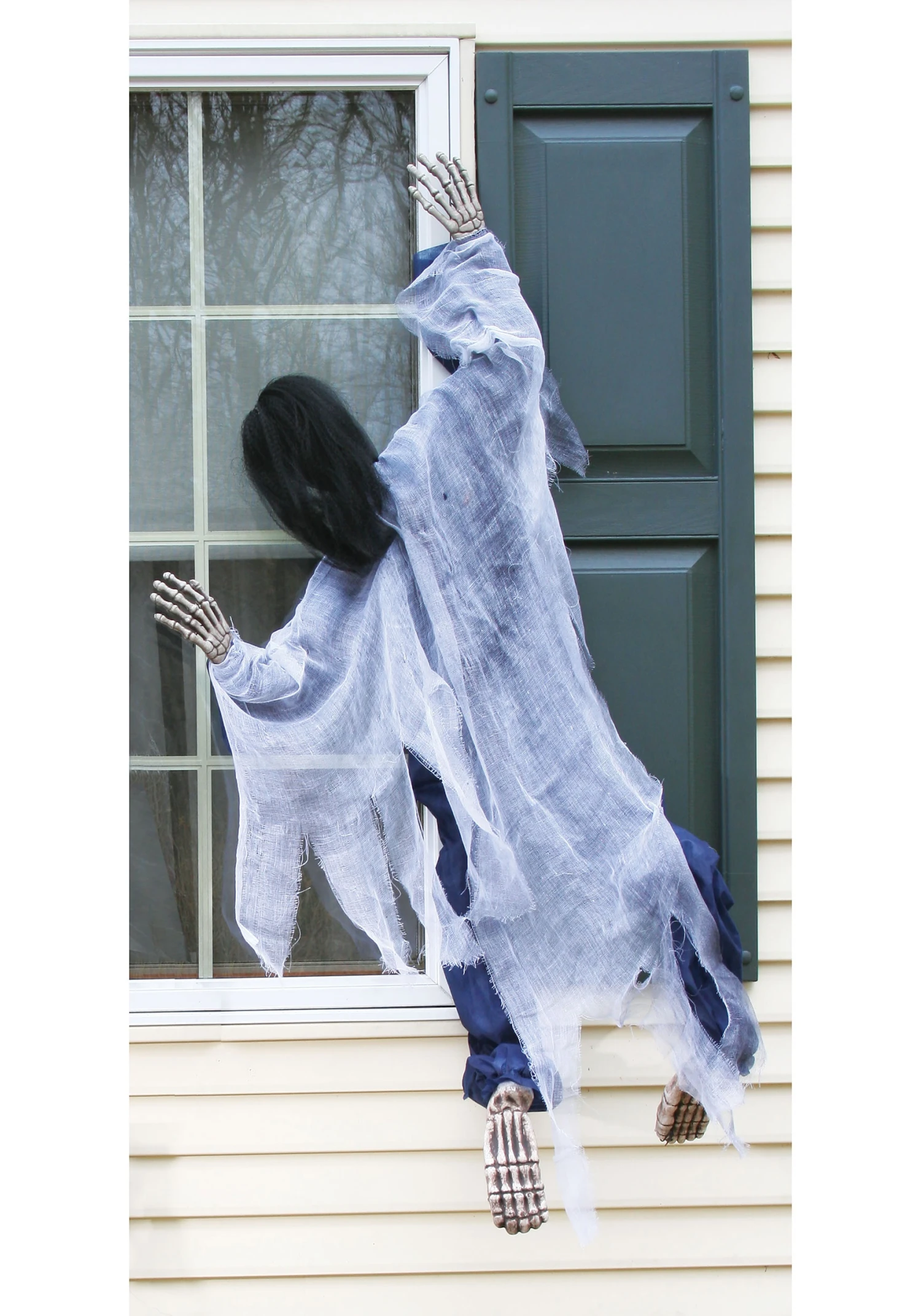 Fun World Witch Window Hanging Halloween Decoration 1 Fun World Witch Window Hanging Halloween Decoration